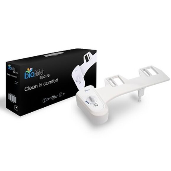 Bio Bidet White Economy Wash Bidet Toilet Attachment - Picture 3 of 8